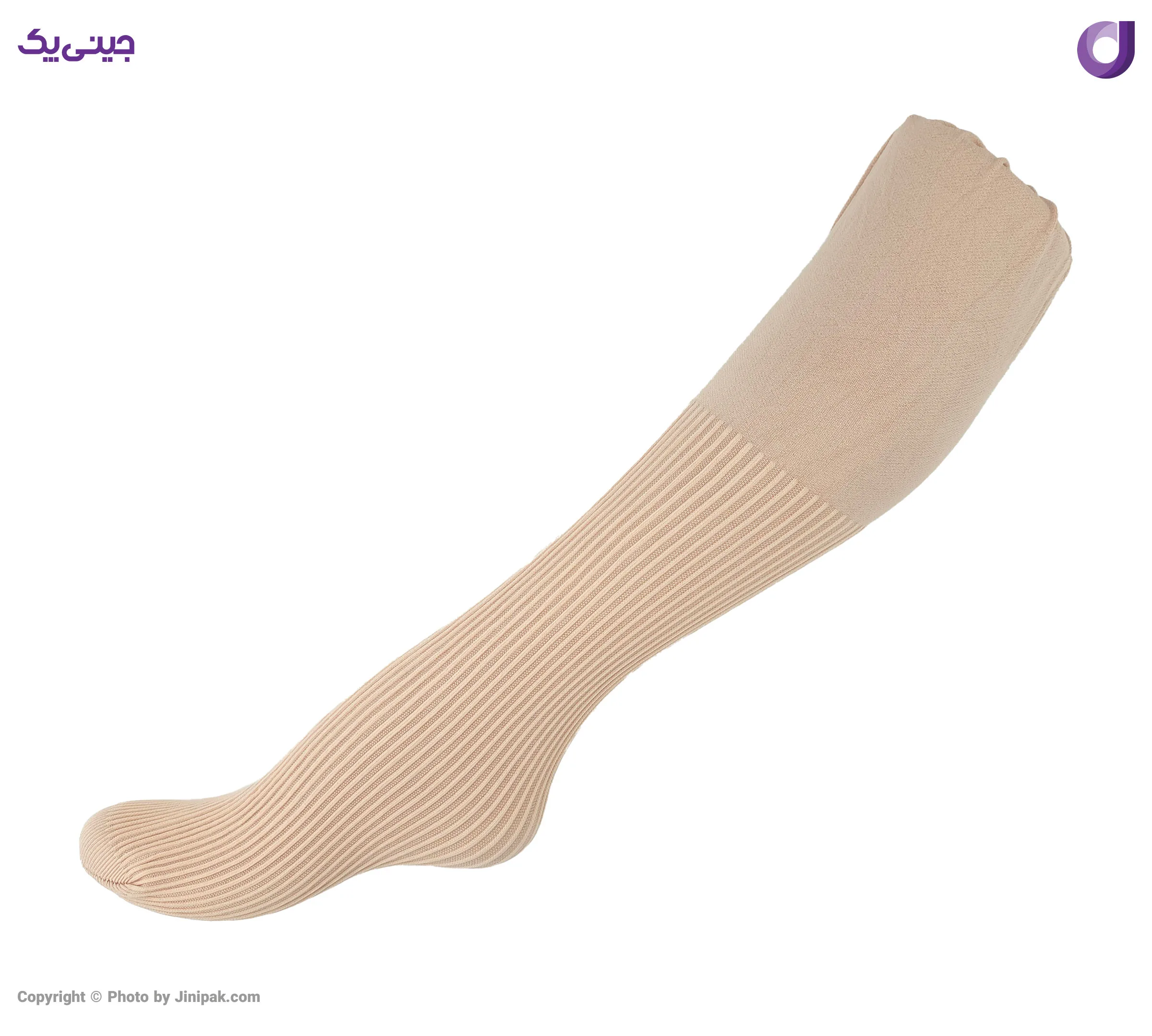 جوراب شلواری ساپورت دخترانه نخی طرح کبریتی