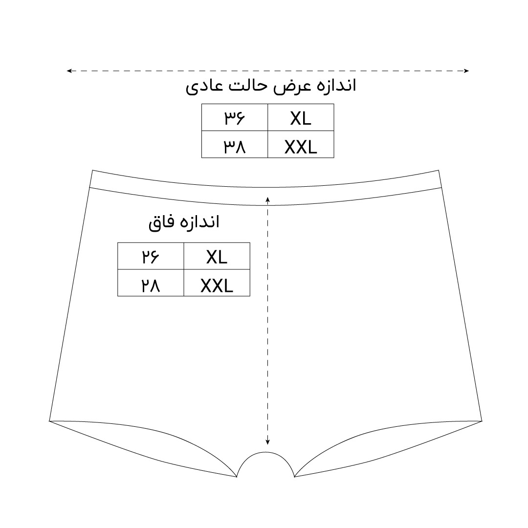 شورت نیم پا ملانژ مردانه رنگی ساده