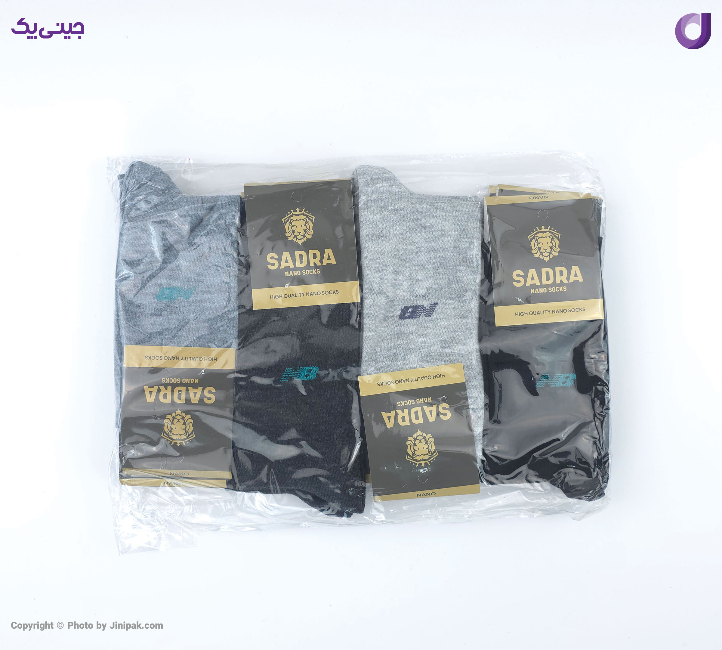  جوراب نخی ساق بلند مردانه طرح نیوبالانس