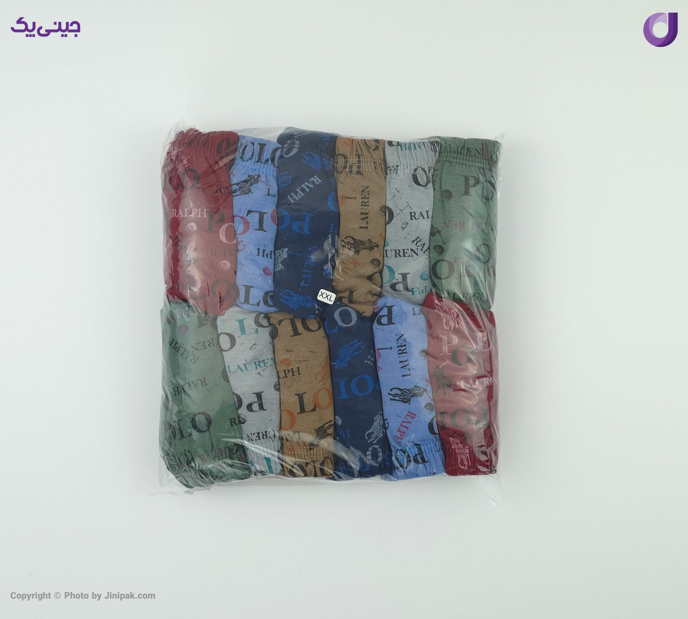 شورت پلی استر پنبه اسلیپ مردانه چاپی