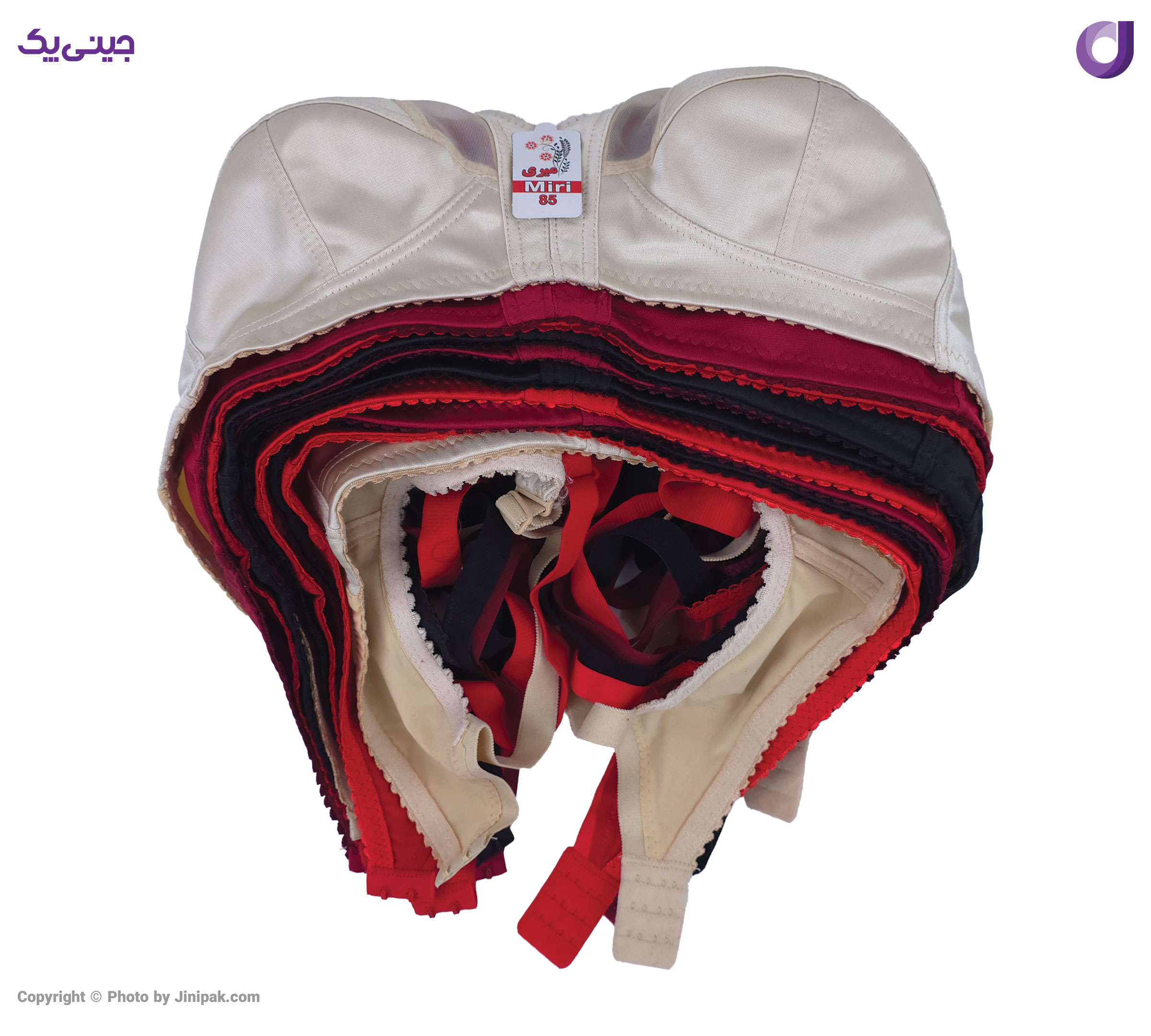 سوتین زنانه ساتن زیر نخ