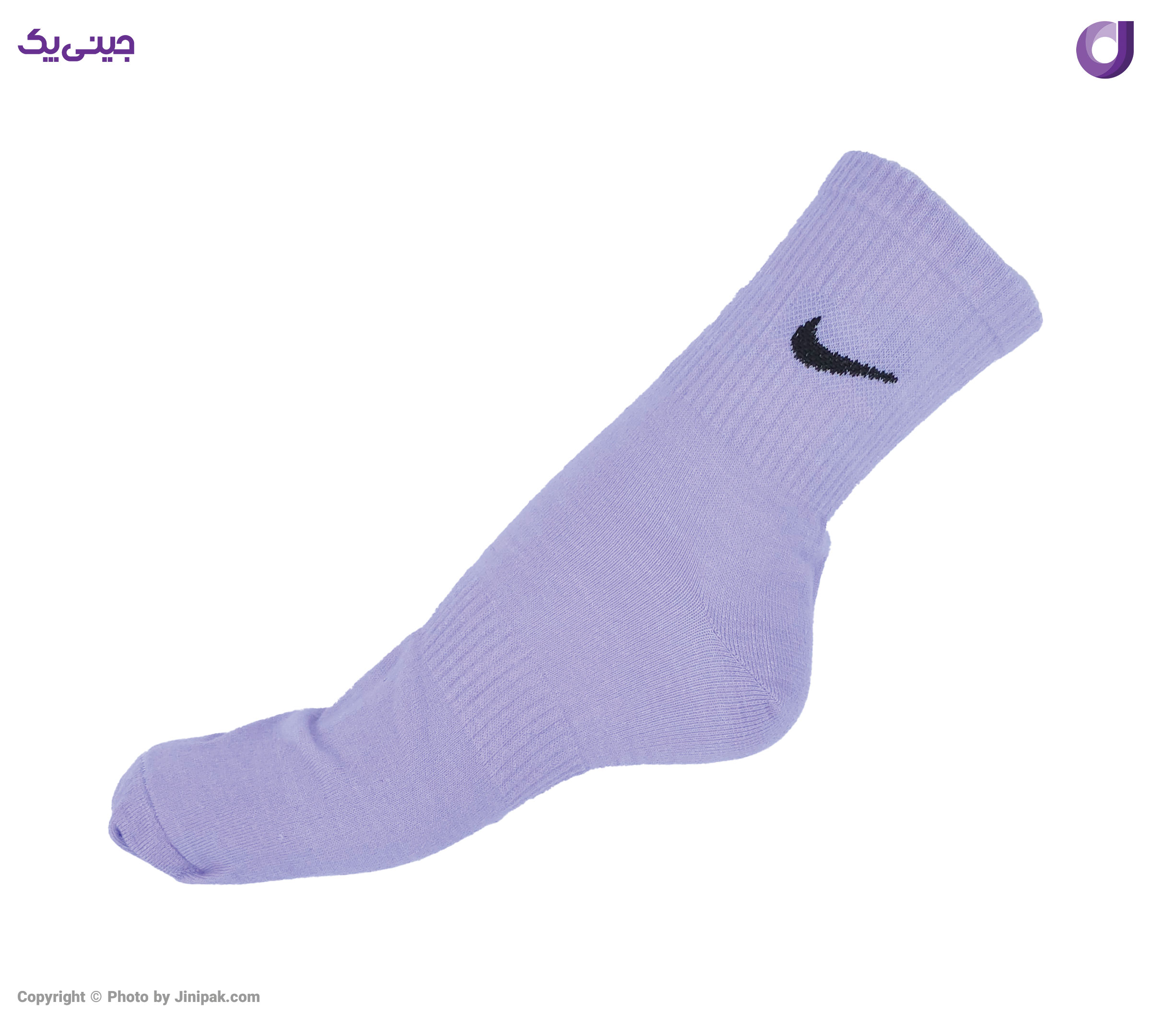 جوراب نخی زنانه و مردانه نیم ساق اعلا 12 رنگ طرح نایک