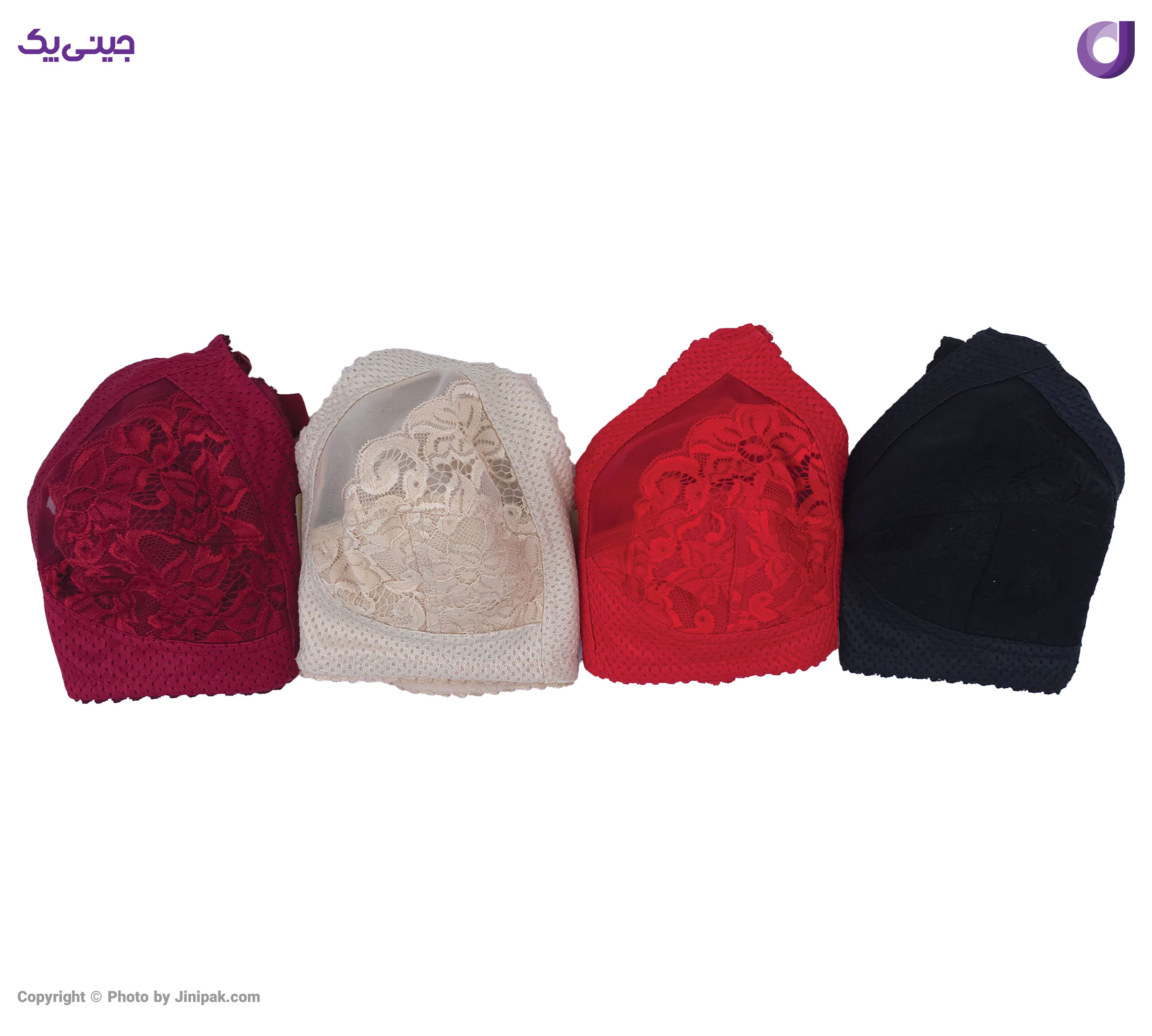 سوتین زنانه گیپور دور سوزنی زیر نخ