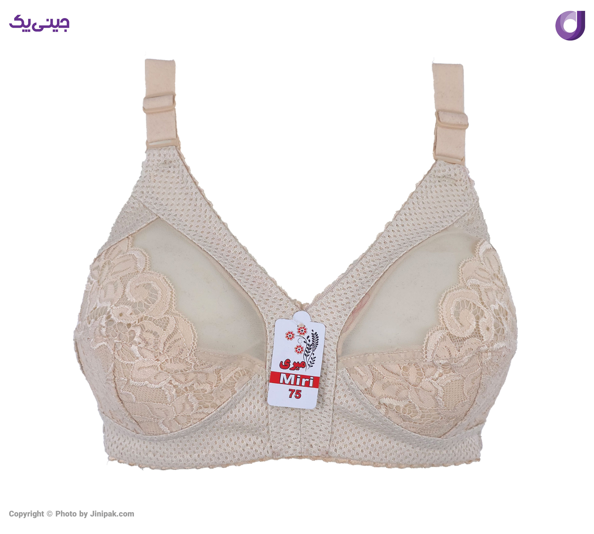 سوتین زنانه گیپور دور سوزنی زیر نخ