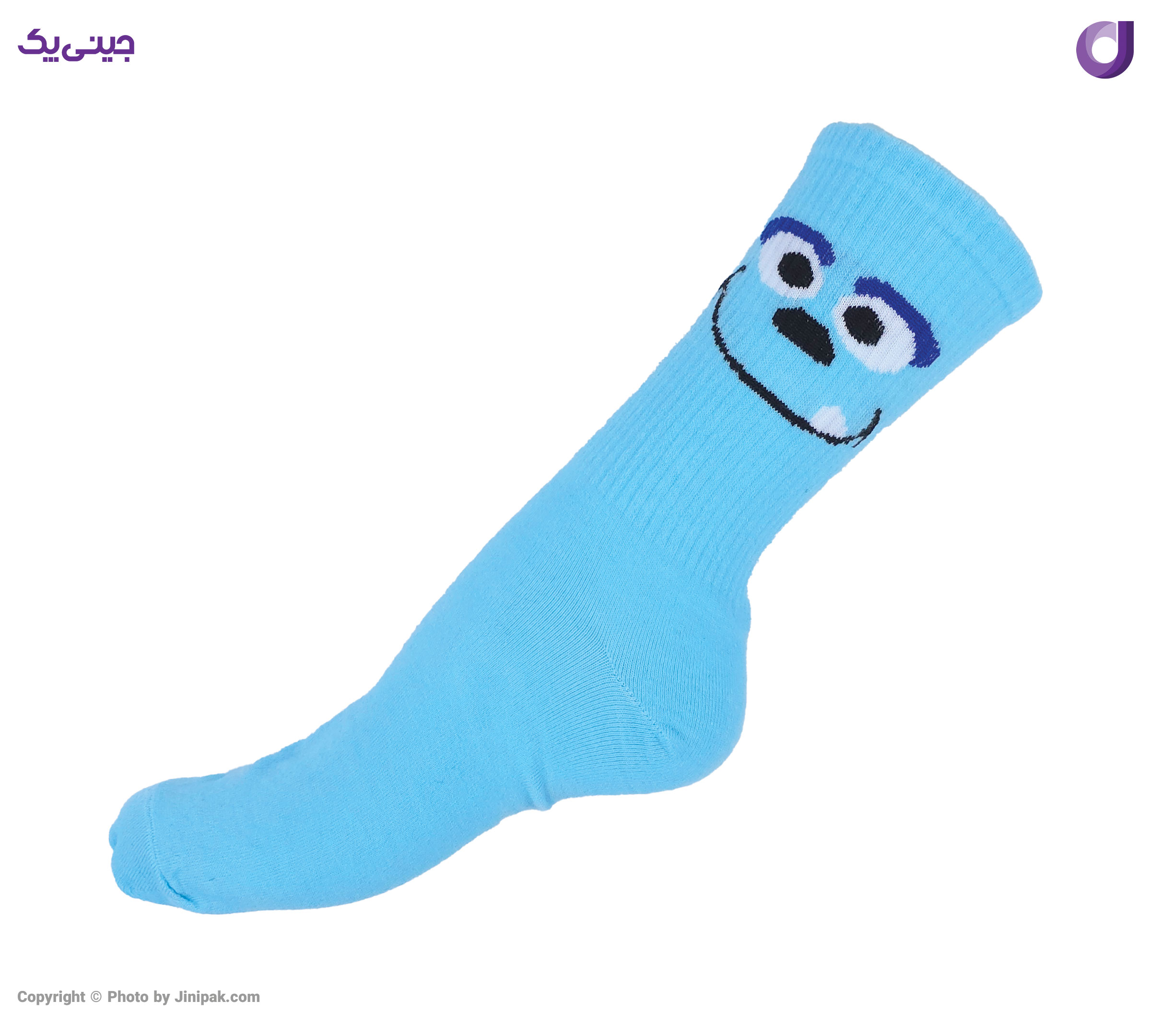 جوراب فانتزی نخی زنانه ساق بلند اعلا طرح کارتونی