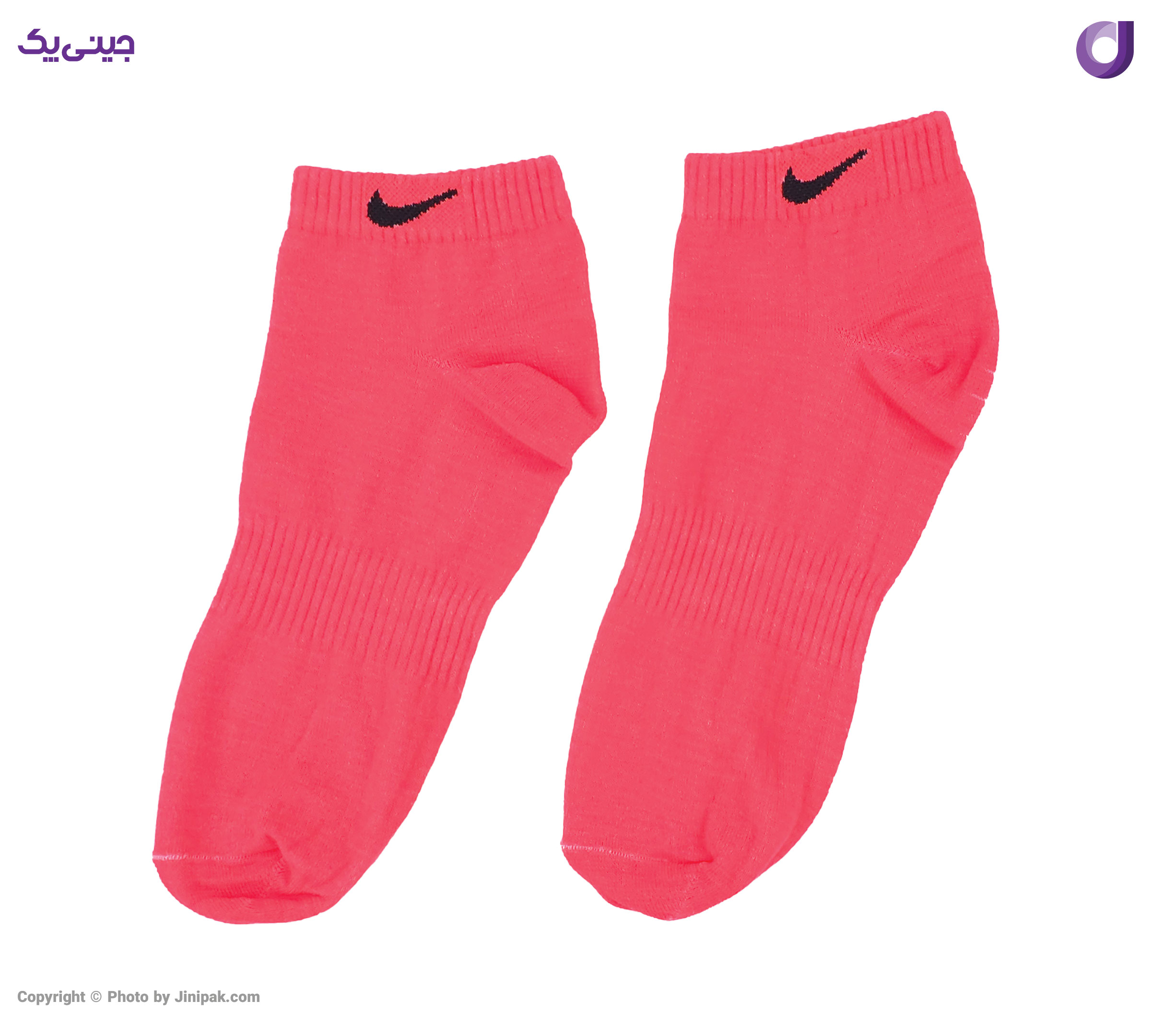 جوراب مچی نخی زنانه و مردانه اعلا 12 رنگ طرح نایک