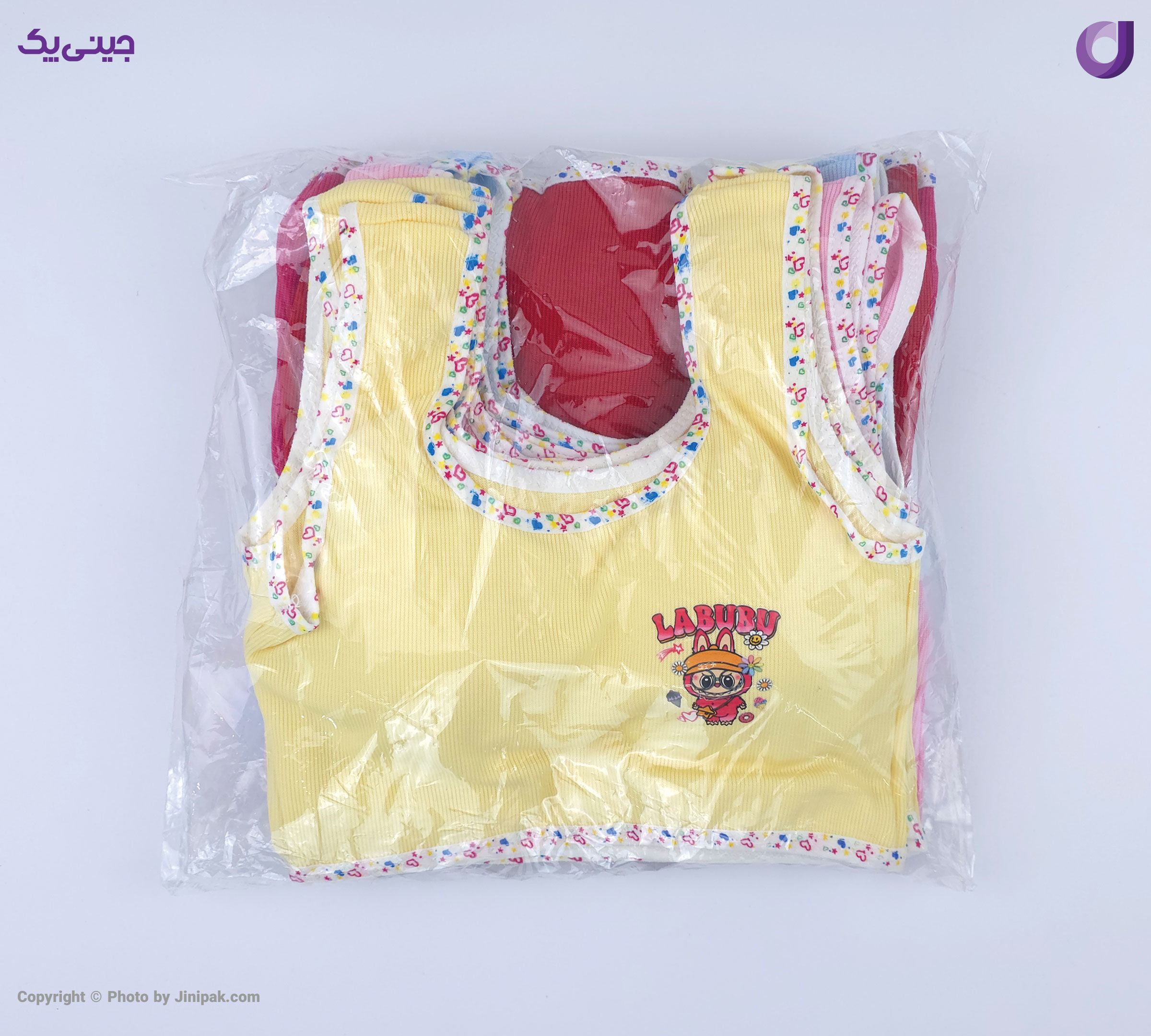 نیم تنه دخترانه کاپدار نخی کبریتی کش اسپرت طرح لبوبو