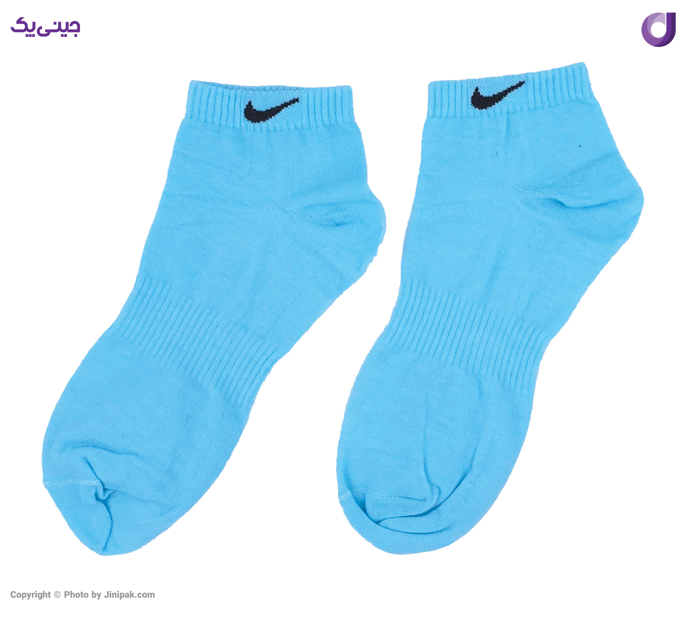 جوراب مچی نخی زنانه و مردانه اعلا 12 رنگ طرح نایک