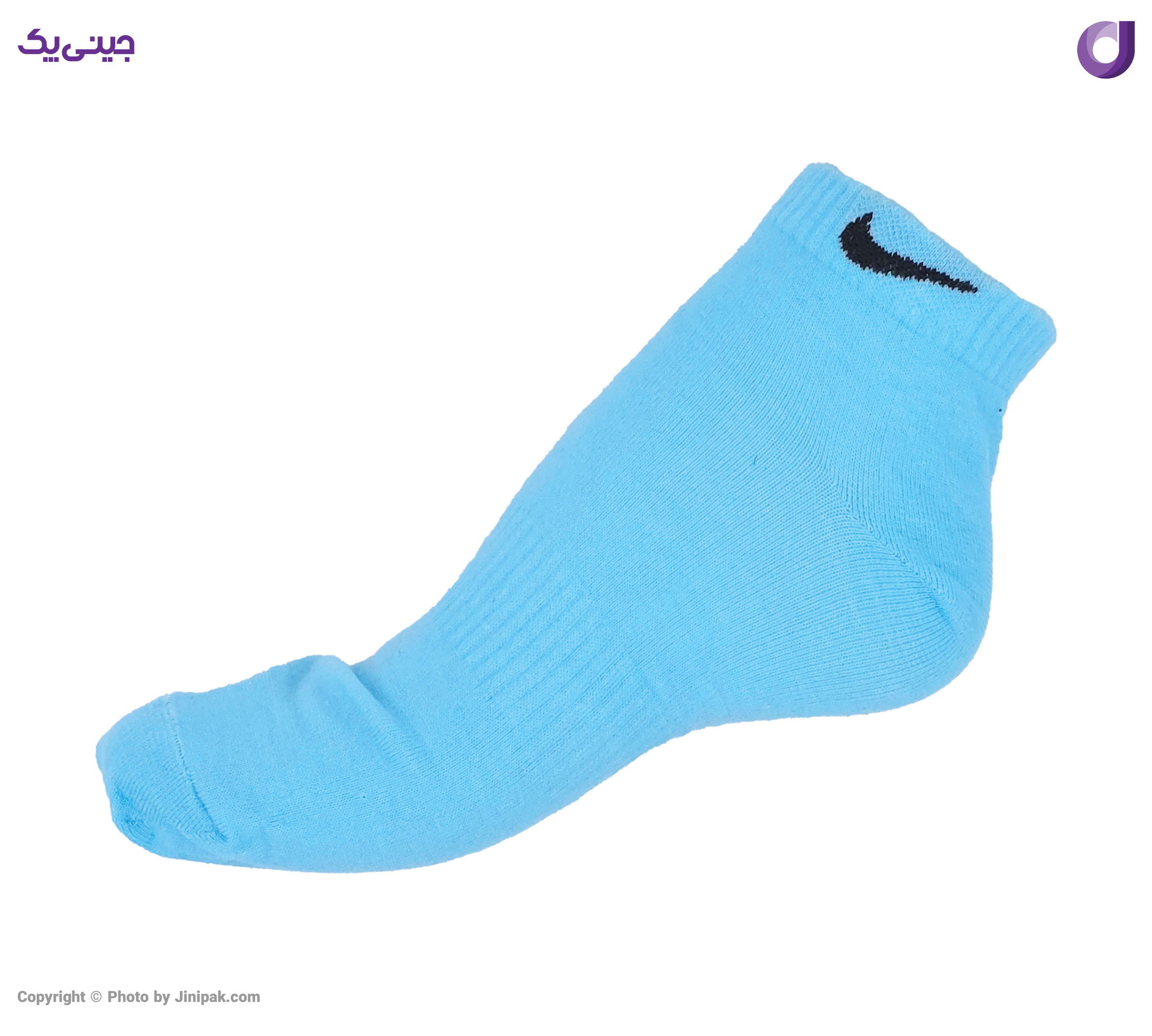 جوراب مچی نخی زنانه و مردانه اعلا 12 رنگ طرح نایک