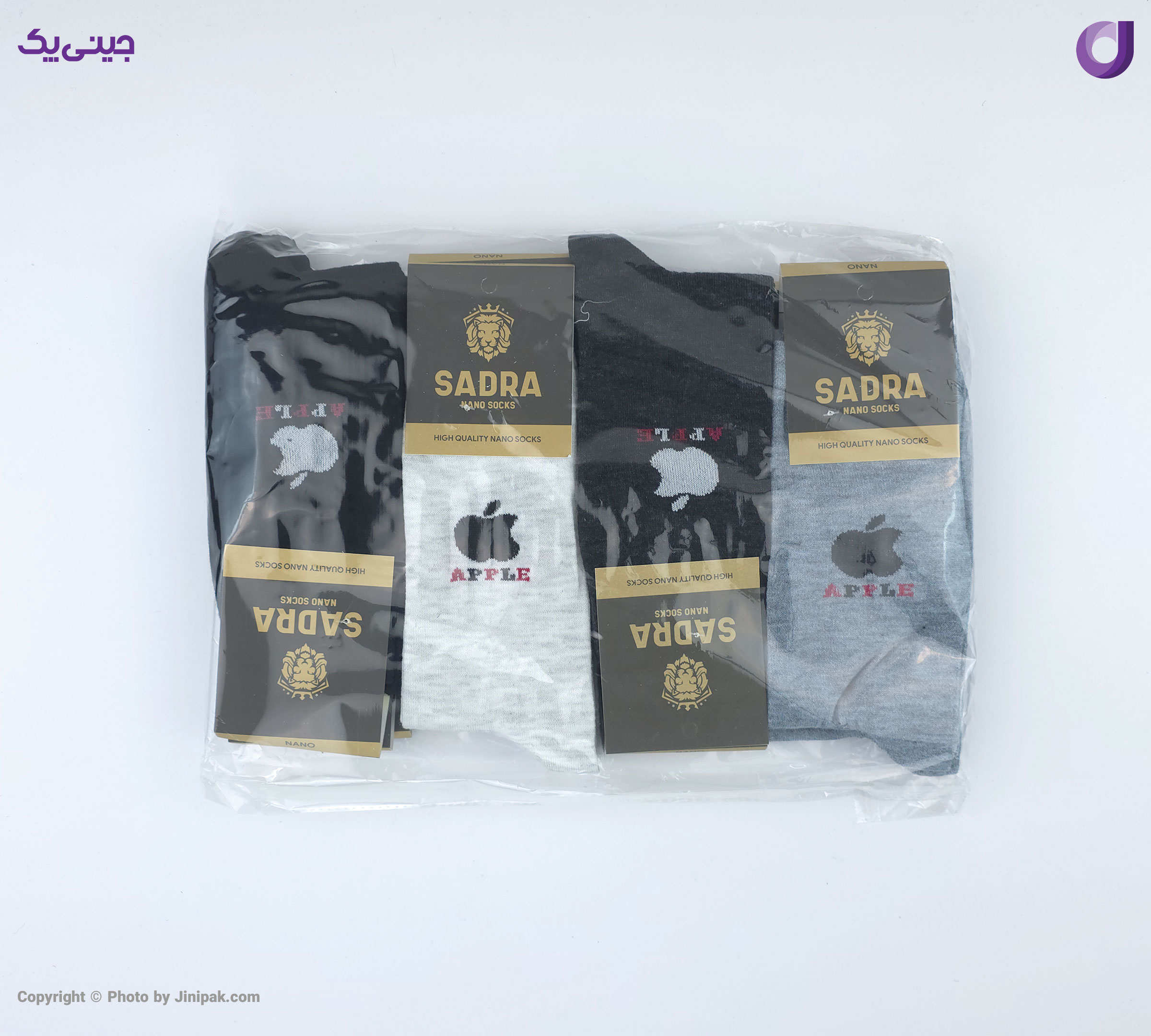 جوراب نخی ساق بلند مردانه اپل