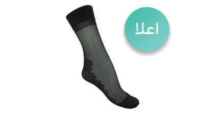 جوراب پارازین زنانه اعلا شماره 20 کفدار مشکی