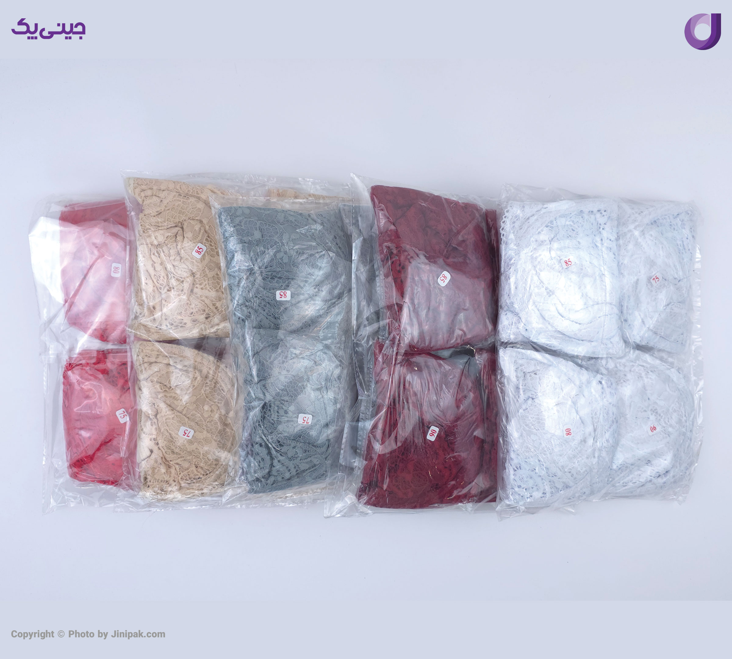 ست شورت و سوتین زنانه گیپور فنردار هارنس