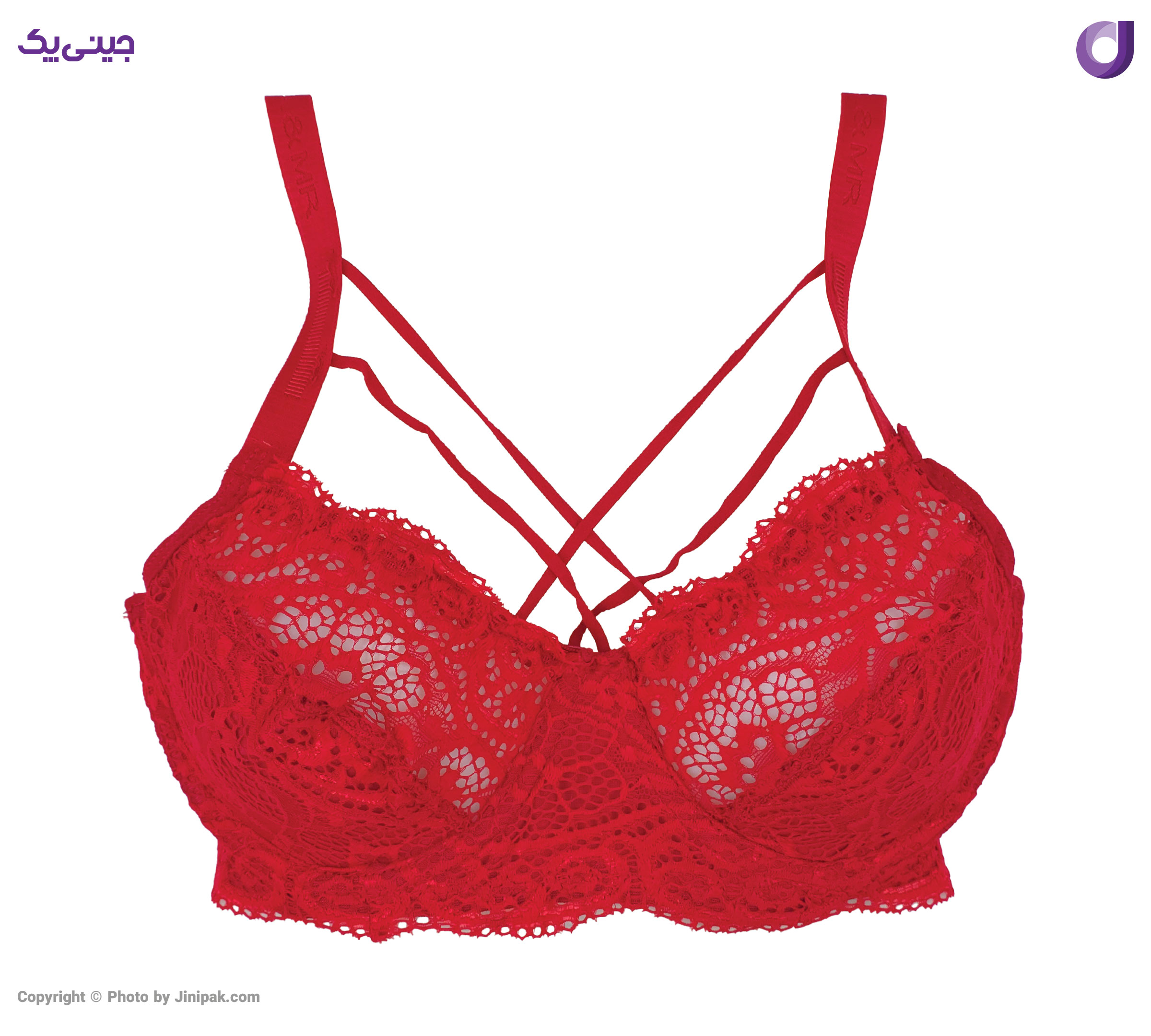 ست شورت و سوتین زنانه گیپور فنردار هارنس