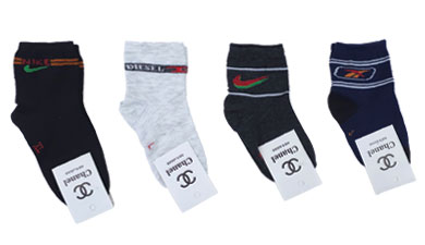 جوراب ساقدار نخی بچگانه 3 تا 6 طرح اسپرت ورزشی