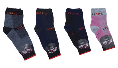 جوراب ساقدار نخی بچگانه 3 تا 6 طرح اسپرت